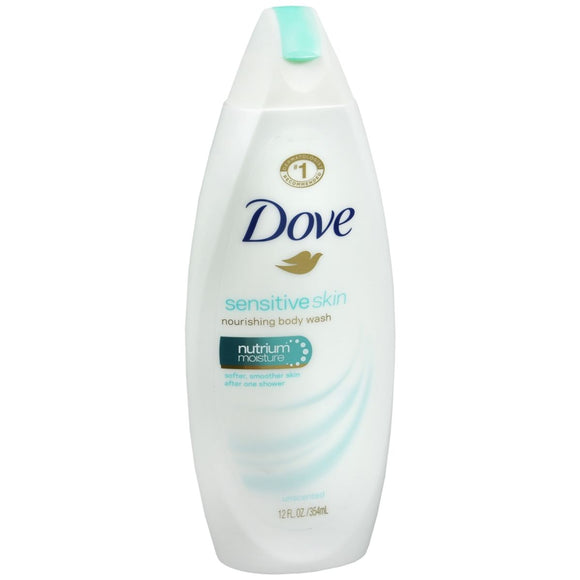 Dove Nourishing Body Wash Sensitive Skin - 12 OZ