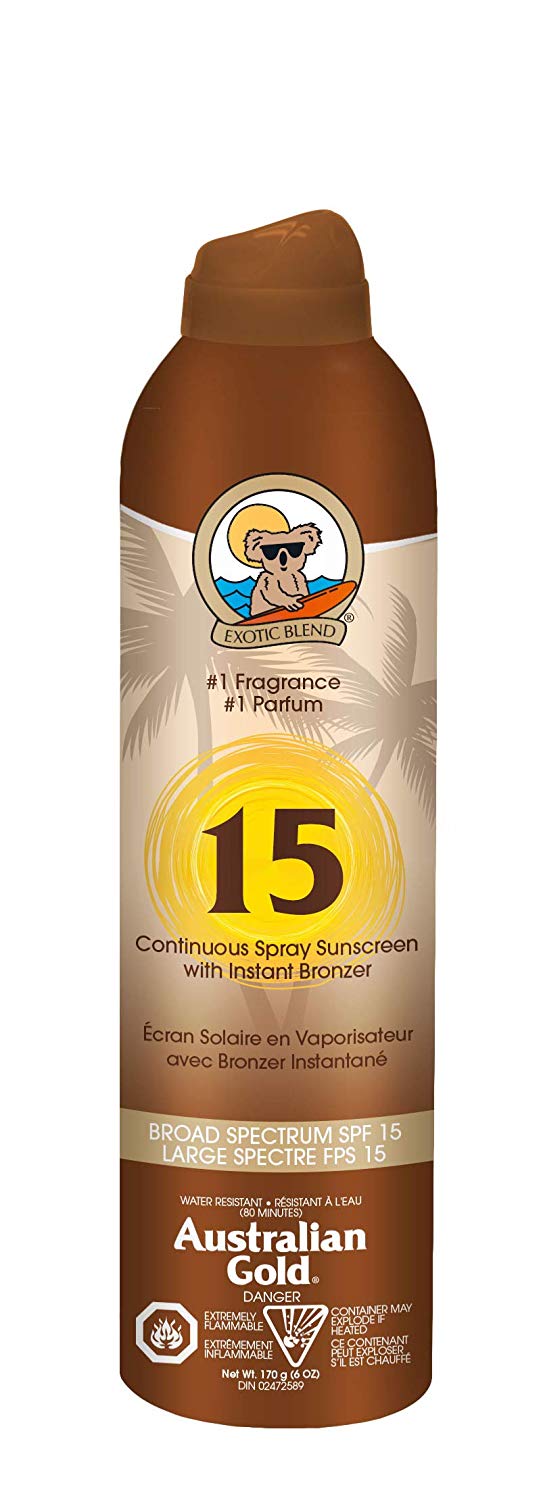 Spf 15 Continuous Spray Bronzer