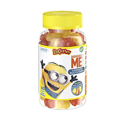 L'il Critters Minions Multivitamins Gummies, 60 Count - Buy Packs and Save (Pack of 5)