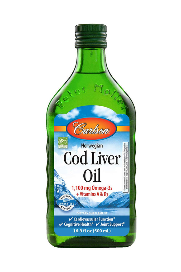 Cod Liver Oil Natural 500 mL