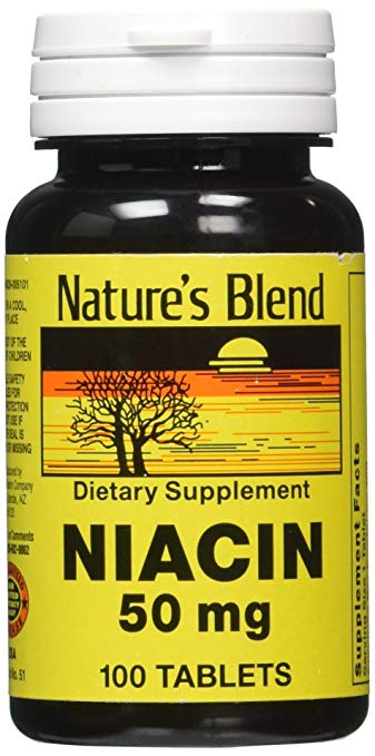 NBLD NIACIN 50MG 100 TAB