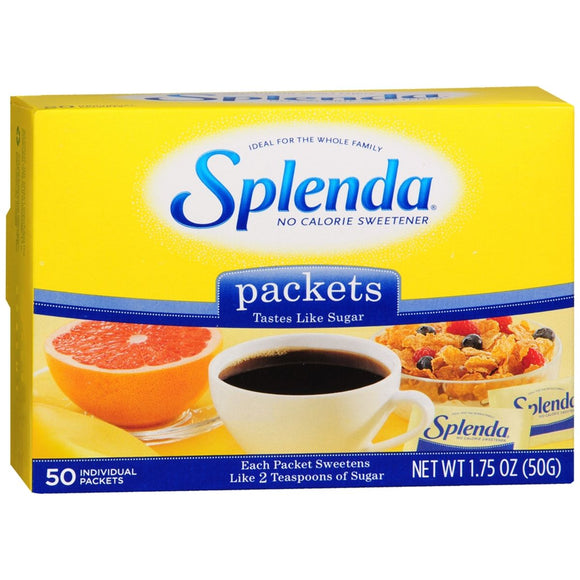 SPLENDA No Calorie Sweetener Packets - 50 EA