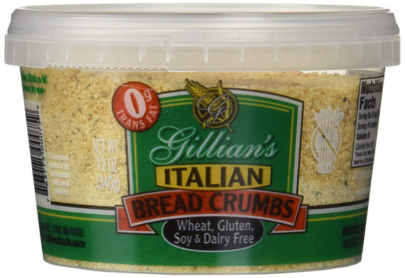 Gillians Food Bread Crumbs - Italian Style- 12 oz.