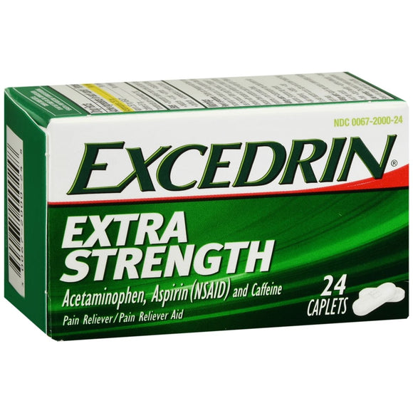 Excedrin Extra Strength Caplets - 24 CP