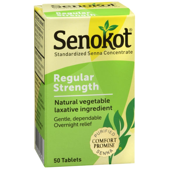 Senokot Tablets Regular Strength - 50 TB