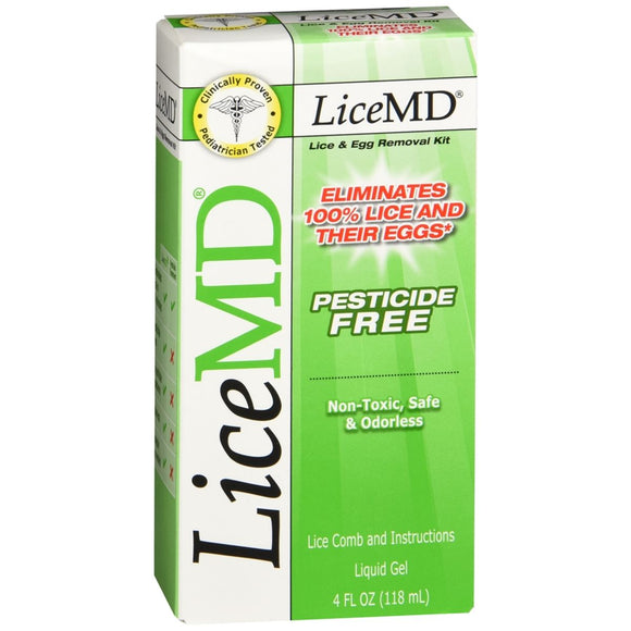 LiceMD  Lice & Egg Removal Kit - 4 OZ