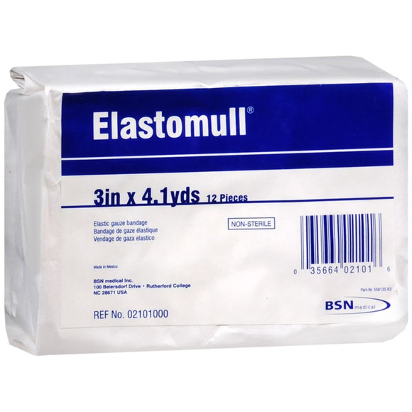 Elastomull Elastic Gauze Bandages 3 in x 4.1 yds 12 EA