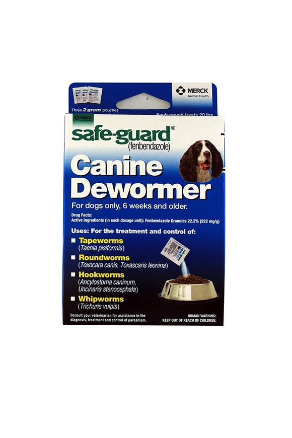 SAFEGUARD DOG DEWORMER