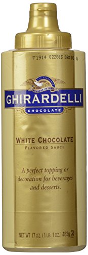 WHITE CHOCOLATE SAUCE SQUEEZE BOTTLE 12-17 OUNCE