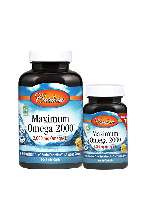 Maximum Omega 2000 90+30 Soft Gels