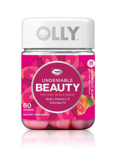 Olly Undeniable Beauty, Gummies, Grapefruit Glam ‑ 60 ct