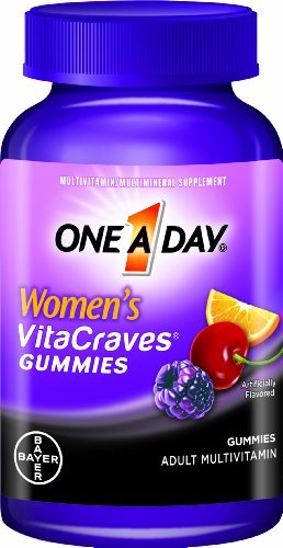 One a Day Women's Vitacraves Gummies, 100 Count - Buy Packs and SAVE (Pack of 3)