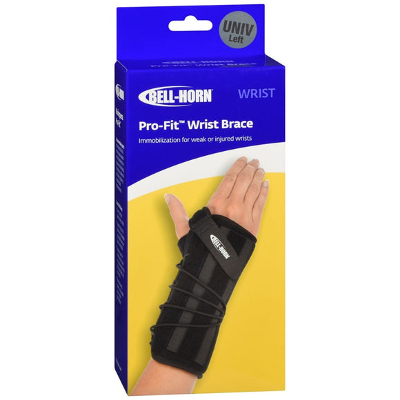 Bell-Horn Pro-Fit Wrist Brace Black Universal Left BH87570 1 EA