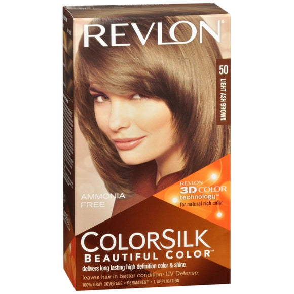 Revlon ColorSilk Hair Color Light Ash Brown 50 - 1 EA