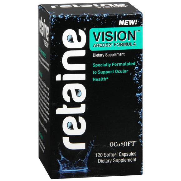 OCuSOFT Retaine Vision AREDS2 Formula Softgel Capsules - 120 CP