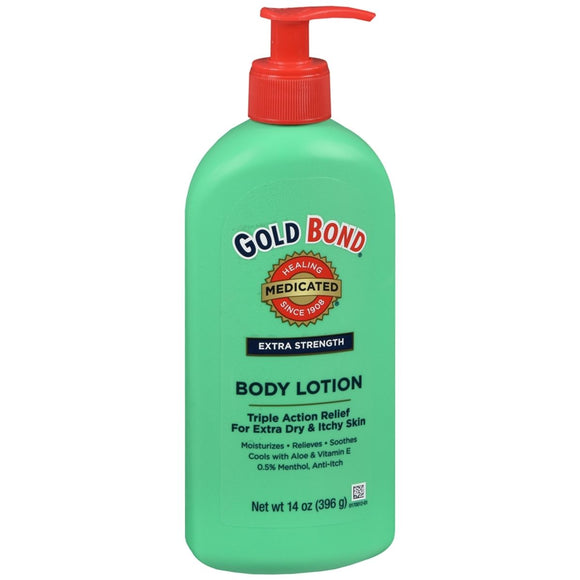 Gold Bond Medicated Body Lotion Extra Strength - 14 OZ