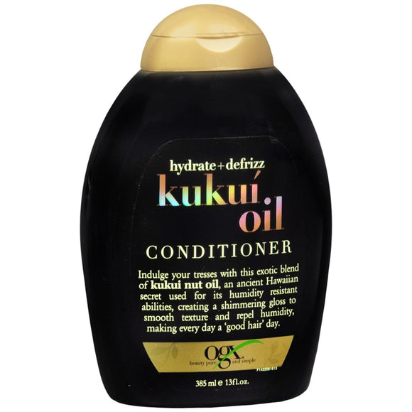 OGX Hydrate+Defrizz Kukui Oil Conditioner - 13 OZ