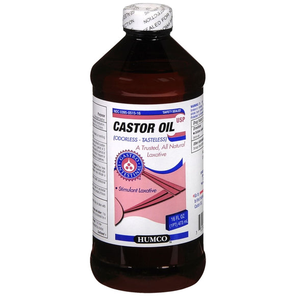 Humco Castor Oil - 16 OZ