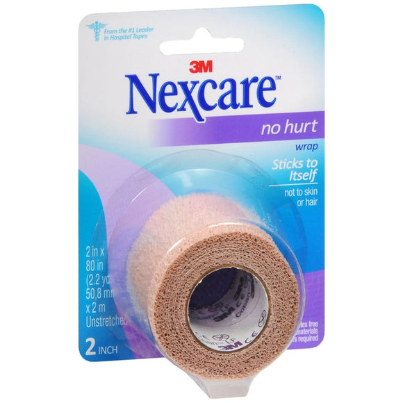 Nexcare No Hurt Wrap 2 in x 80 in 2.2 YD