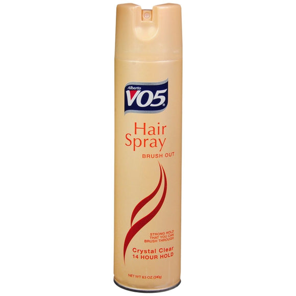 VO5 Hair Spray Brush Out Crystal Clear Aerosol - 8.5 OZ