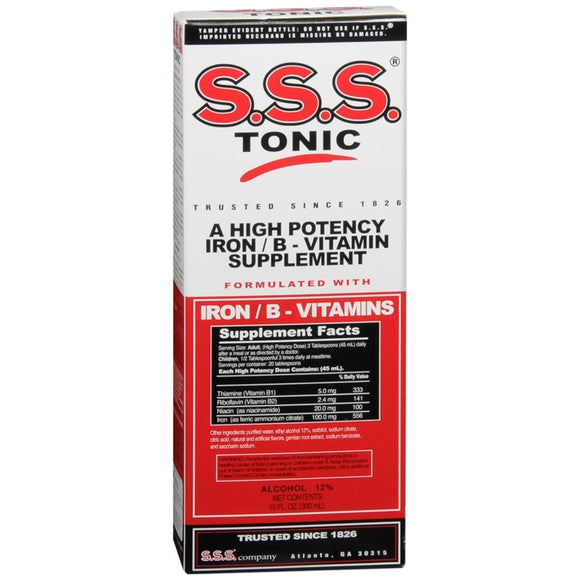 S.S.S. Tonic Liquid - 10 OZ