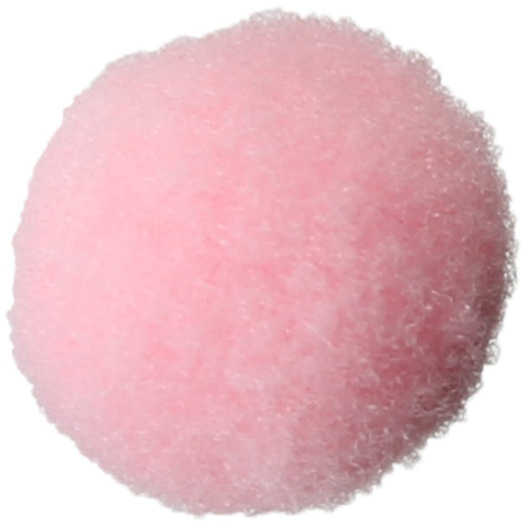 POMS ACRYLIC BABY PINK .5IN 100PC PK