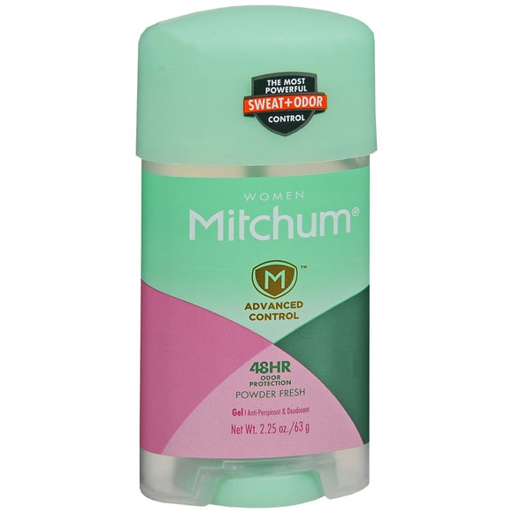 Mitchum Women Advanced Control Anti-Perspirant & Deodorant Gel Powder Fresh - 2.25 OZ