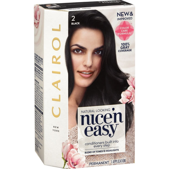 Nice 'n Easy Permanent Haircolor 2 Black - 1 EA