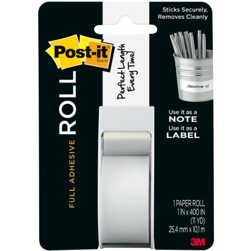 POST-IT ADHESV ROLL-WHITE