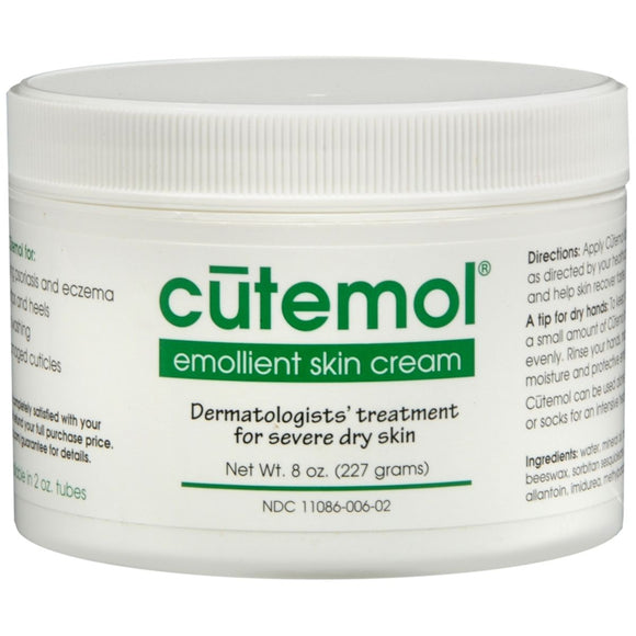 Cutemol Emollient Skin Cream - 8 OZ