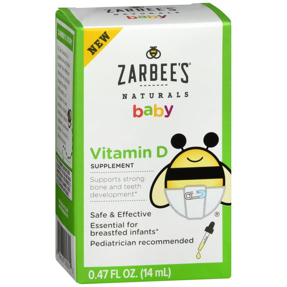 Zarbee's Naturals Baby Vitamin D Supplement - 0.47 OZ