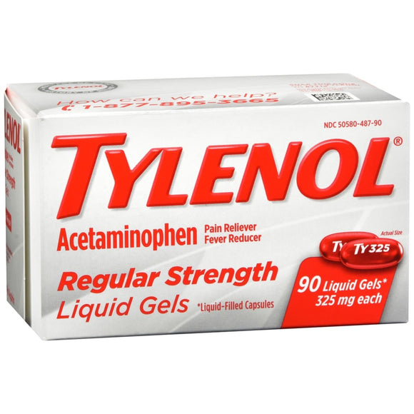 TYLENOL Regular Strength Liquid Gels - 90 CP