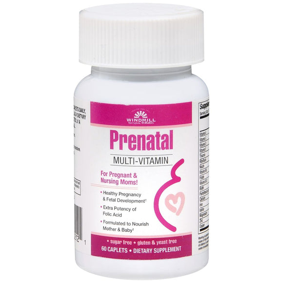 Windmill Prenatal Multi-Vitamin Caplets - 60 CP