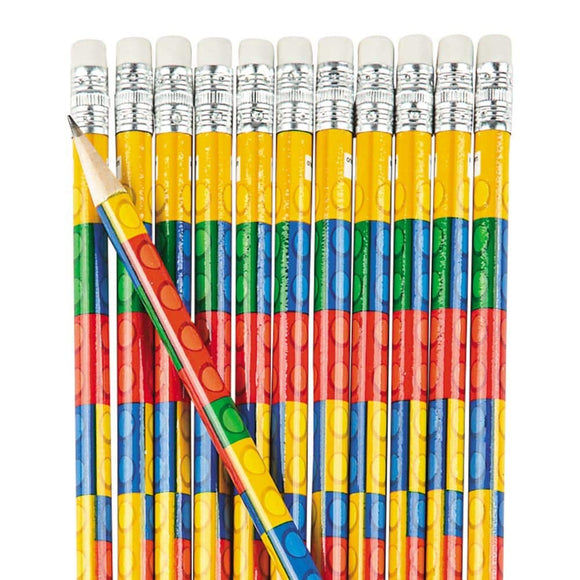 TOY BRICK PENCILS