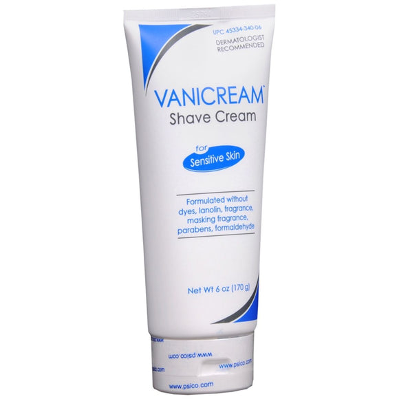 Vanicream Shave Cream For Sensitive Skin - 6 OZ