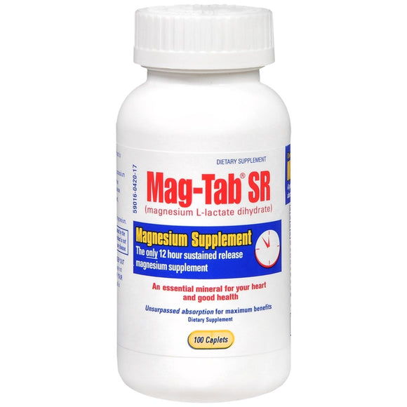 Mag-Tab SR Caplets - 100 CP