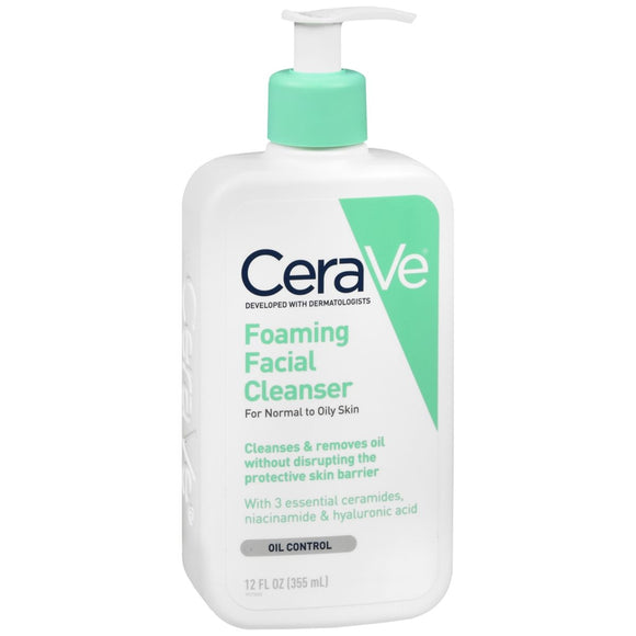 CeraVe Foaming Facial Cleanser - 12 OZ