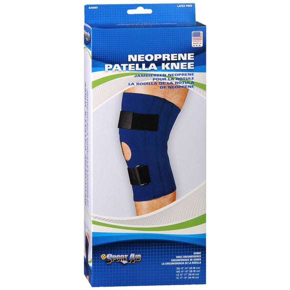 Sport Aid Neoprene Patella Knee LG - 1 EA