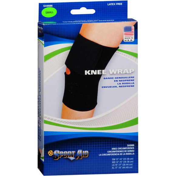 Sport Aid Knee Wrap Small - 1 EA