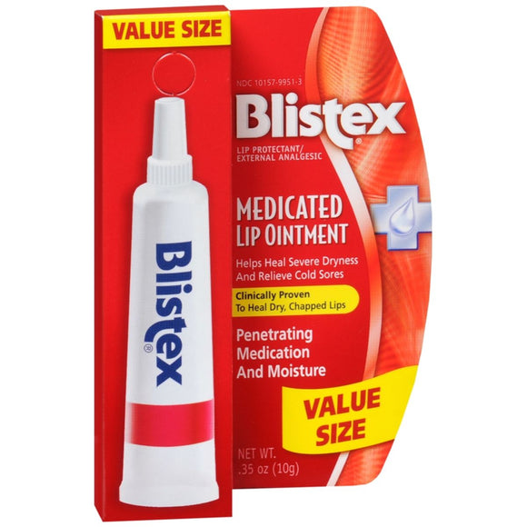 Blistex Medicated Lip Ointment - 0.35 OZ