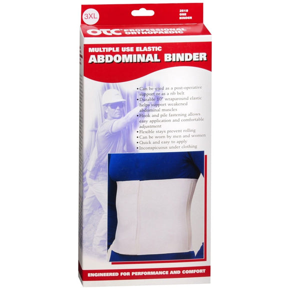 OTC Professional Orthopaedic Multiple Use Elastic Abdominal Binder Size 3XL 2518-3L - 1 EA