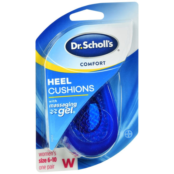 Dr. Scholl's Comfort Heel Cushions With Massaging Gel Women's - 1 PR