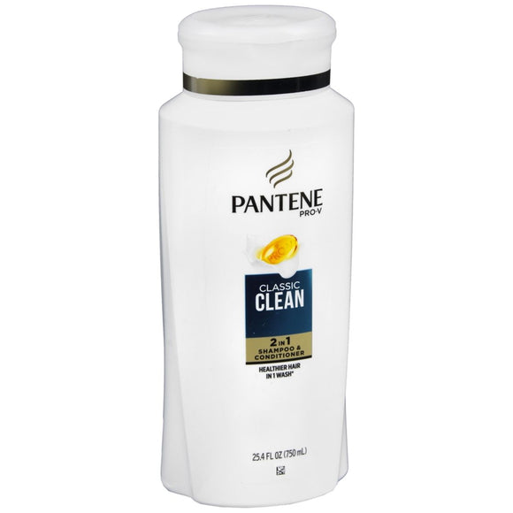 Pantene Pro-V Classic Clean 2 in 1 Shampoo & Conditioner - 25.4 OZ