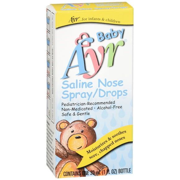 Ayr Baby Saline Nose Spray/Drops - 30 ML