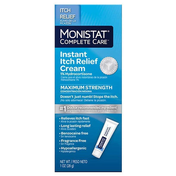 Monistat Soothing Care Itch Relief Cream, 1oz