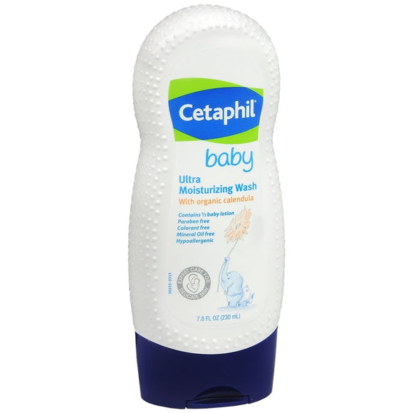 Cetaphil Baby Ultra Moisturizing Wash 7.8 OZ