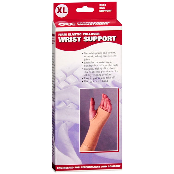 OTC Professional Orthopaedic Wrist Support Firm Elastic Pullover X-Large 2418 1 EA