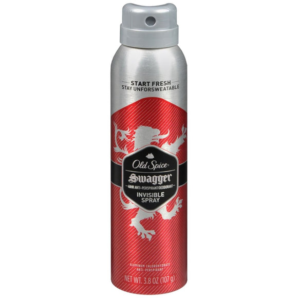 Old Spice Anti-Perspirant Deodorant Invisible Spray Swagger - 3.8 OZ