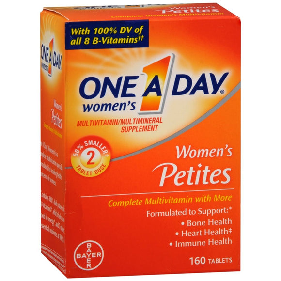 One A Day Women's Petites Multivitamin/Multimineral Supplement Tablet - 160 TB