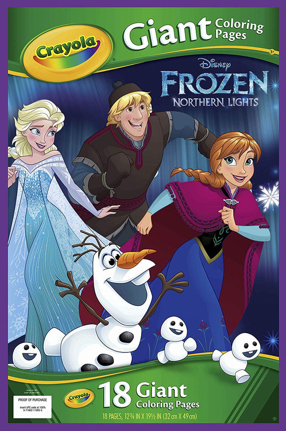 Giant Coloring Pages, Disney Frozen